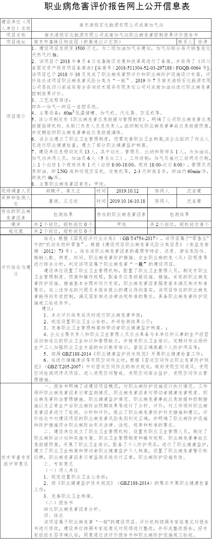 南充港投石化能源有限公司成南加氣站職業病危害控制效果評價.jpg