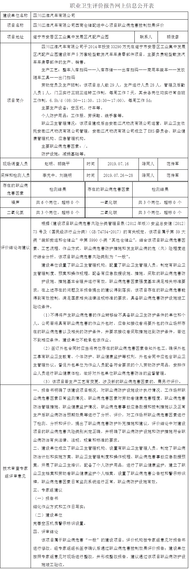 四川江淮汽車有限公司西南倉儲配送中心項目職業病危害控制效果評價.jpg