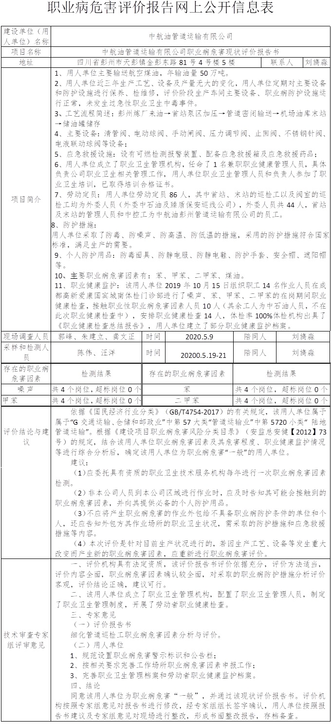 中航油管道運輸有限公司職業病危害現狀評價.jpg