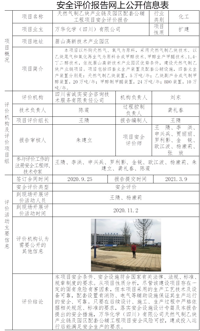 萬華化學（四川）有限公司天然氣制乙炔產業鏈及園區配套公輔工程項目安全評價.jpg
