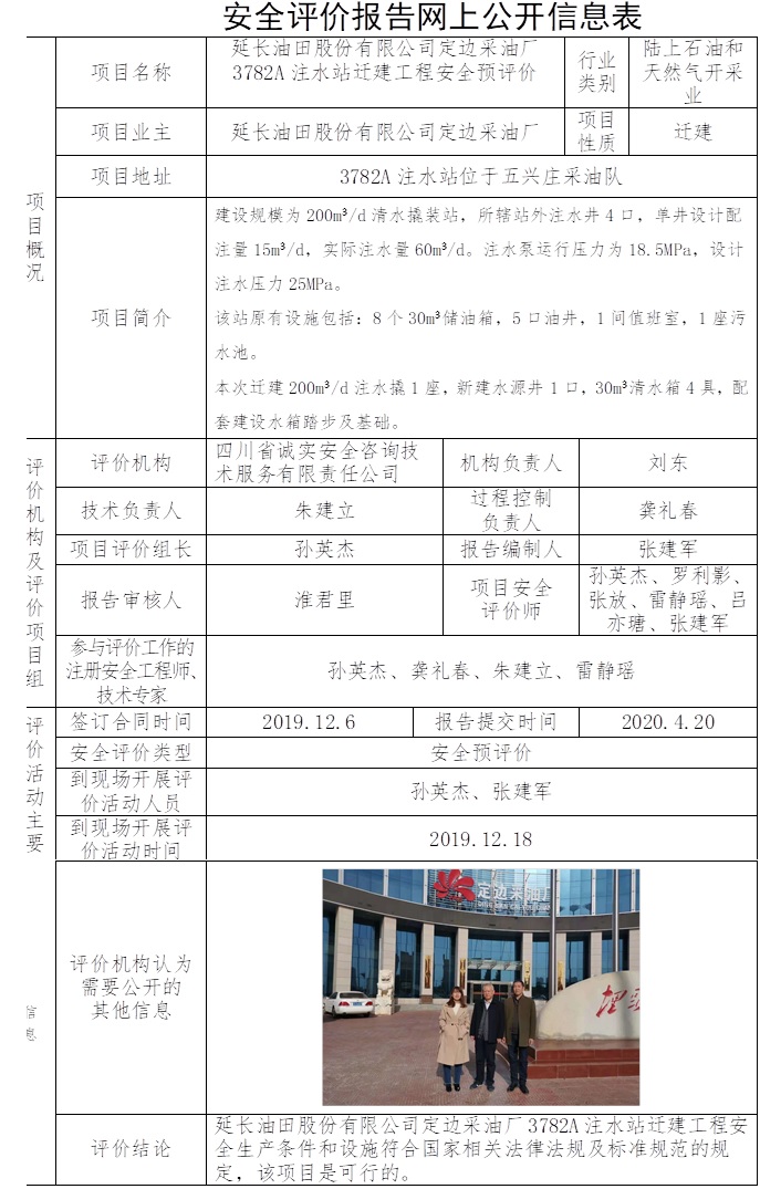 延長油田股份有限公司定邊采油廠3782A注水站遷建工程安全預評價.jpg
