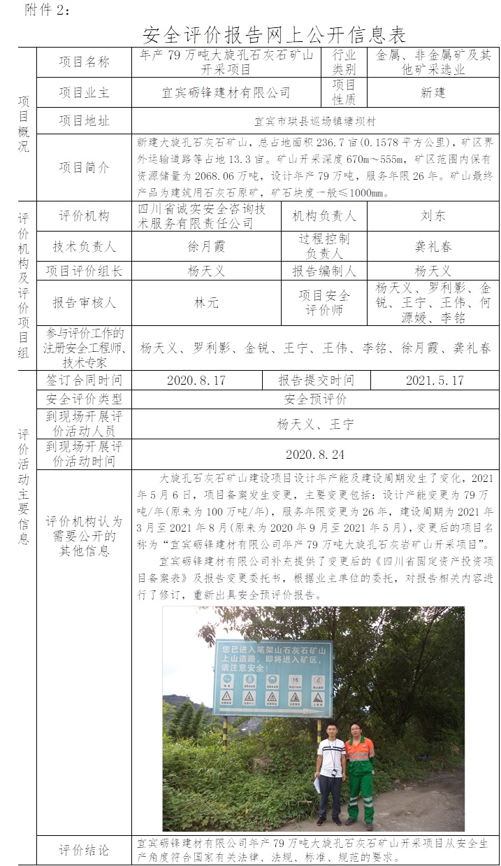 宜賓礪鋒建材有限公司年產79萬噸大旋孔石灰石礦山開采項目安全預評價.jpg