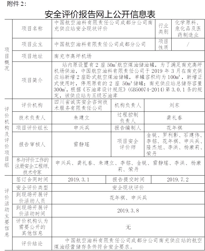 中國航空油料有限責任公司成都分公司南充供應站安全現狀評價.jpg