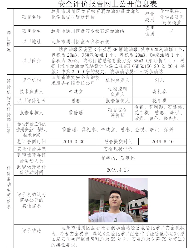 達(dá)州市通川區(qū)盤石松石洞加油站經(jīng)營危險化學(xué)品安全現(xiàn)狀評價.jpg