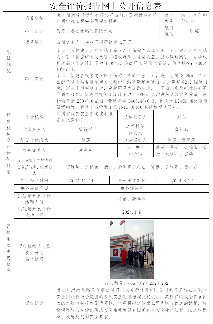 CSAP（Y）2023-252 南充川港經(jīng)開燃氣有限公司四川永盈新材料有限公司供氣工程安全預(yù)評價報告.jpg