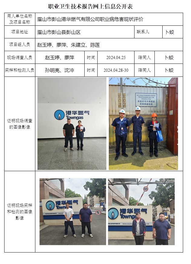 CSZP（X）2024-008 眉山市彭山港華燃氣有限公司職業病危害現狀評價.jpg