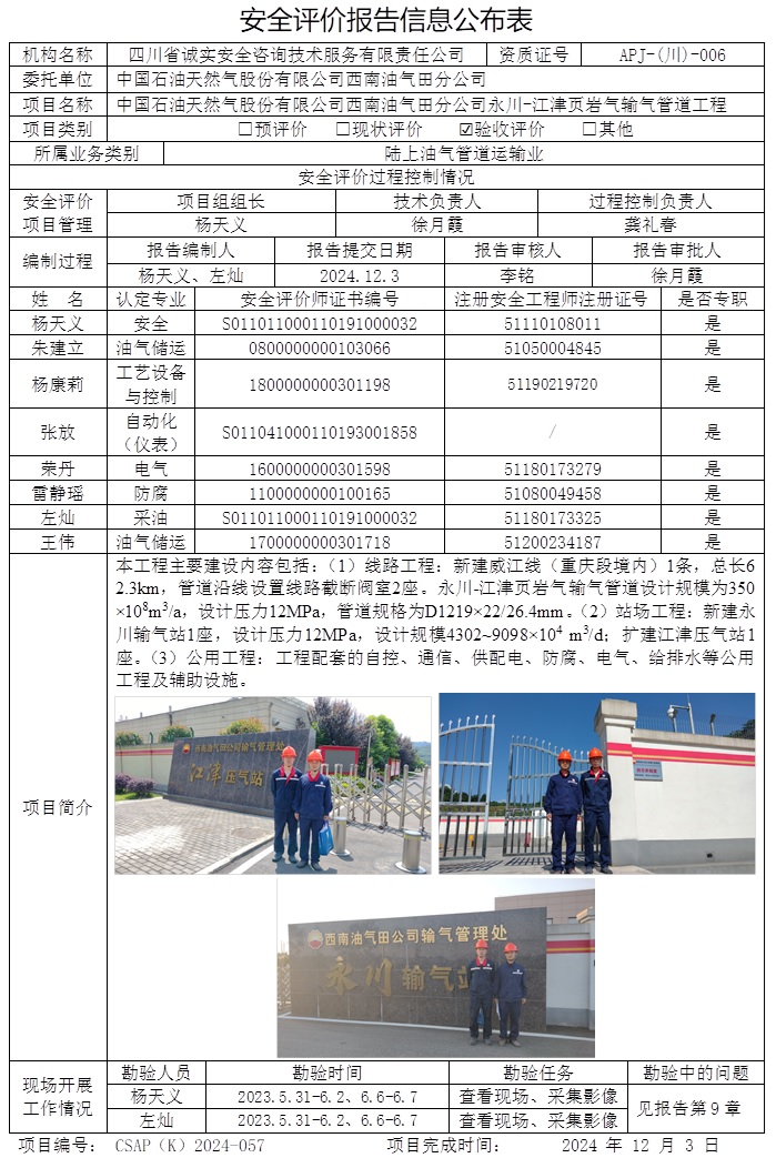 CSAP（K）2024-057 中國(guó)石油天然氣股份有限公司西南油氣田分公司永川-江津頁(yè)巖氣輸氣管道工程安全驗(yàn)收評(píng)價(jià).jpg